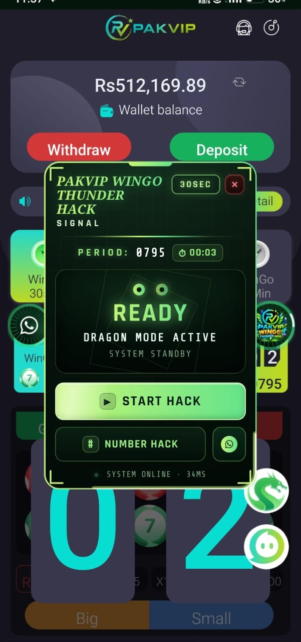 PakVip Wingo Hack screenshot